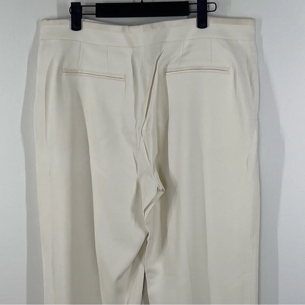 RAG & BONE New York Women’s Size 10 Cream Straight Legged Tailored Suit Pants